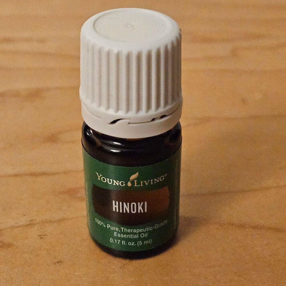 Young Living Hinoki 5mL Essential Oil YLEO YL New Chamaecyparis obtusa Japan